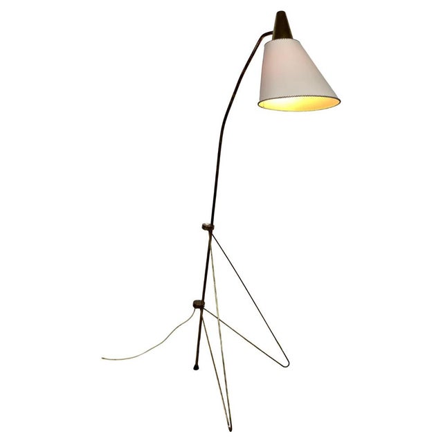 Giraffe Floor Lamp attributed to Josef Hurka, 1970s For Sale - Image 13 of 13