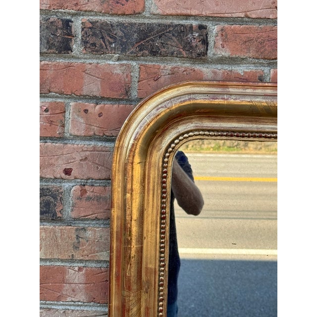 Bronze 19th Century Louis Philippe Mirror For Sale - Image 8 of 13