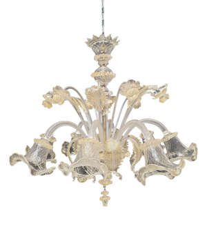 Murano Glass Chandelier, 1980s