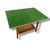 Mid-Century Card Table with Green Felt Folding Top For Sale - Image 6 of 7