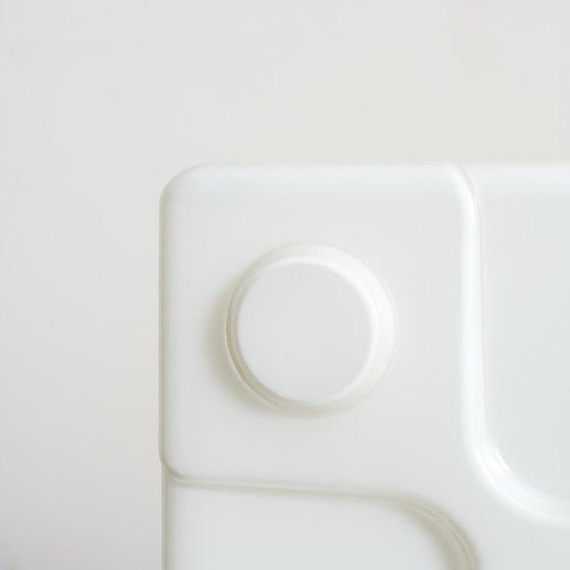 Art Deco Opaline Bathroom Wall Light, 1960s For Sale - Image 3 of 6