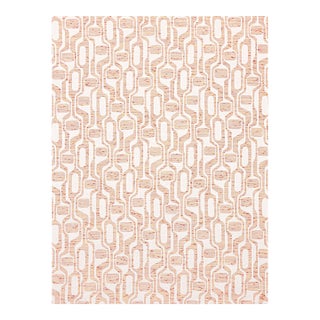 The House of Scalamandré Telly Fabric, Peach Melba For Sale