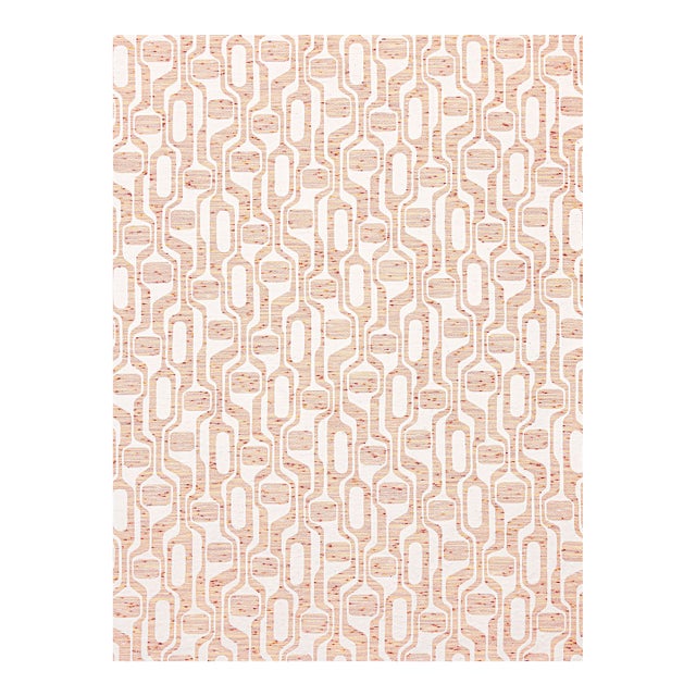 The House of Scalamandré Telly Fabric, Peach Melba For Sale