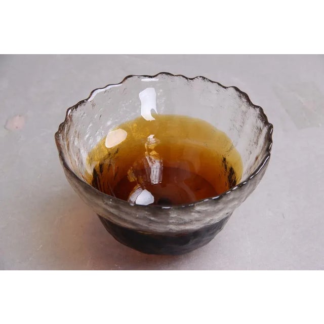 Pertti Santalahti Glass Bowl, Humppila, Finland, 1960s For Sale - Image 3 of 9