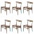 Oak Dining Chairs by Hans J. Wegner, Set of 6 For Sale