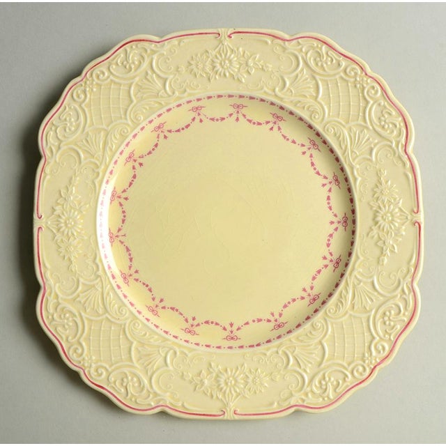 Vintage Pink Floral Dinner Plates Set of 8 Chairish