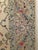 Vintage Persian Tabriz Rug, Hand-Knotted Wool & Silk, Fine Floral Pattern, Ivory & Taupe, 7x10 For Sale - Image 18 of 18