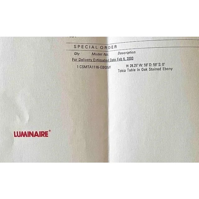 Roberto Lazzeroni “Tokyo” Dining Table for Casamilano – Italian Modern Design, Seats 8 For Sale - Image 11 of 11