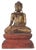 Buddha Sculpture in Solid Wood For Sale