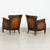 Pair of 20th Century Danish Vintage Leather Club Chairs For Sale - Image 17 of 17