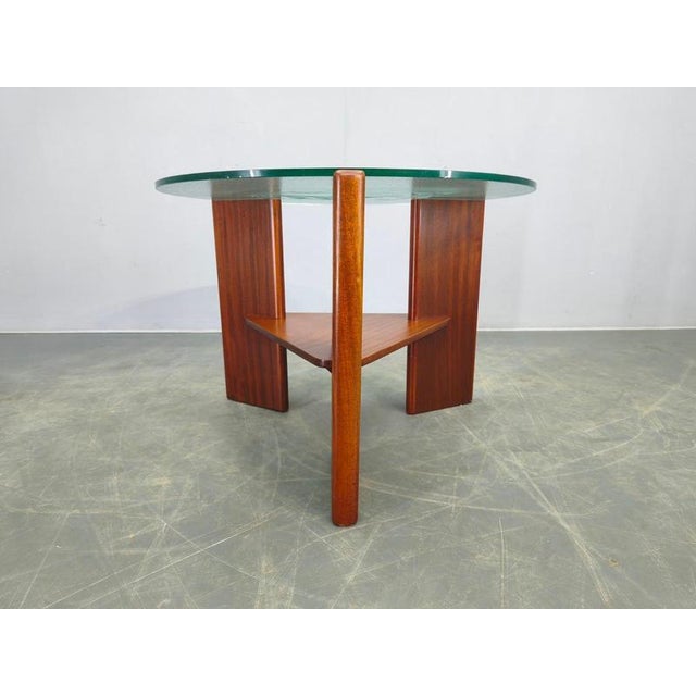 Mid-Century Danish Teak Round Coffee Table, 1960s For Sale - Image 4 of 12