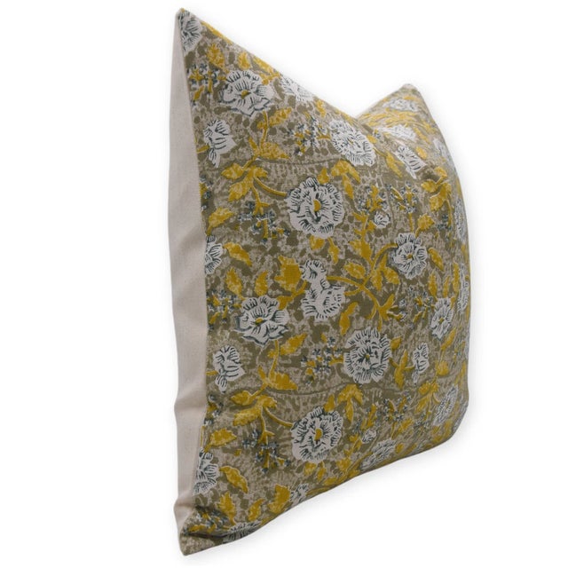 Inspired by the sacred coastal town of Rameshwaram, this cushion cover features a hand block printed design that reflects...