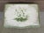 Mid 20th Century Vintage French Provincial Cream & Sage Green Painted Nightstand With Botanical Decoration For Sale - Image 5 of 14