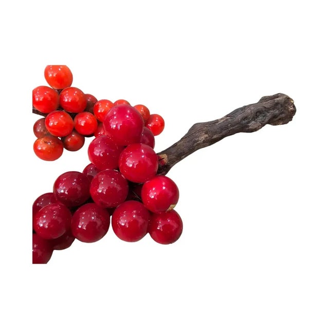 Gold Vintage Italian Alabaster Grapes, 1950s For Sale - Image 8 of 13