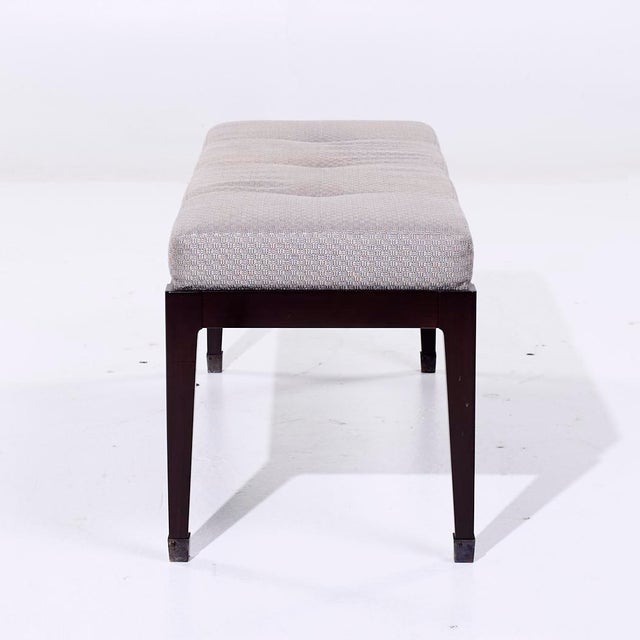 Eurocraft Walnut Bench For Sale - Image 4 of 9