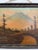 Vintage Framed Landscape Painting of Mountain Path at Sunset, Signed, Folk Art Style For Sale - Image 9 of 9