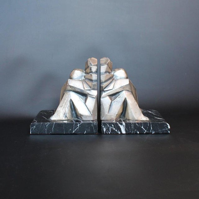 Art Deco Bookends, 1930s, Set of 2 For Sale - Image 6 of 6