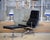 Set of Soft Pad Lounge Chair and Ottoman in Black by Charles & Ray Eames for Vitra, 2000s For Sale - Image 11 of 11