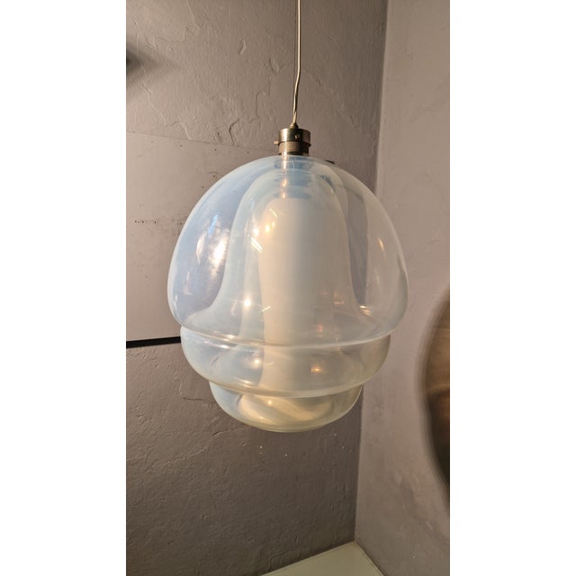 Polpo LS134 Pendant Light in Opalescent Murano Glass by Carlo Nason for Mazzega, 1980s For Sale - Image 12 of 15