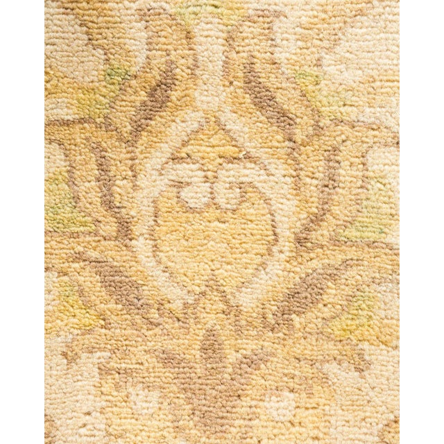 Contemporary Vintage Traditional Hand Knotted Wool Area Rug, Ivory - 6'2" X 9'7" For Sale - Image 3 of 9
