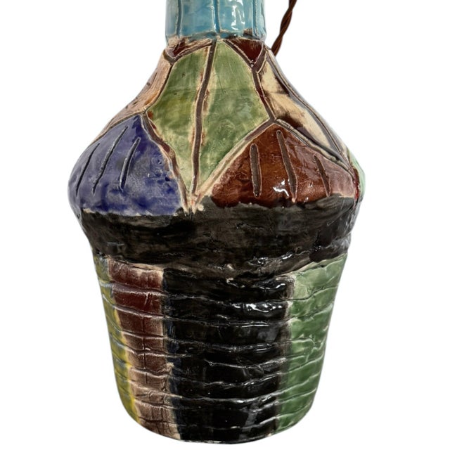 Mid 20th Century The Chroma Ceramic Vessel Lamp For Sale - Image 12 of 12