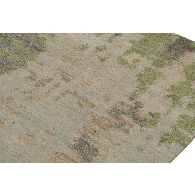 Rug & Kilim Rug & Kilim’s Contemporary Abstract Rug With Polychromatic Patterns For Sale - Image 4 of 7