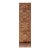 Shabby CHic Ziegler 1990's Pink/Tan Wool Runner Rug- 3'3'' X 18'3'' For Sale