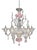 Vintage Murano Chandelier, 1980s For Sale