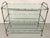 Mid 20th Century Large 3-Tiered Maison Jansen Faux Bois Silver-Leaf Trolley/ Bar Cart For Sale - Image 5 of 18