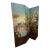 Maitland-Smith Hand-Painted Trompe L’Oeil Tri-Fold Screen – Circa 1980s For Sale