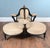 Gorgeous Victorian conversation seat Sometimes also referred to as a "tête-à-tête" sofa Circa 1880 and has a refined ebony...