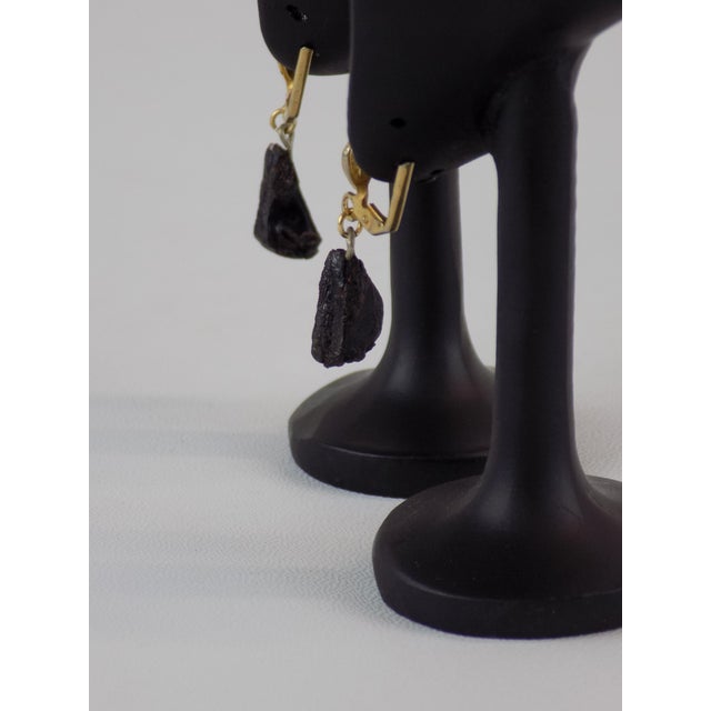 Talosel Earrings by Line Vautrin, 1950s For Sale - Image 3 of 7