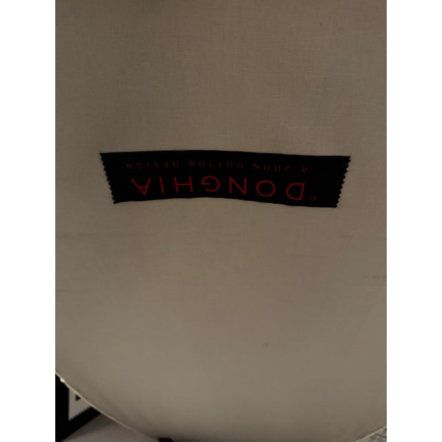 1990s 1990s Creme Velvet Donghia Chaise For Sale - Image 5 of 5