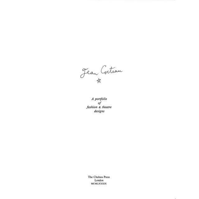 COCTEAU, Jean [31] pp. The Chelsea Press 1989 11 1/2" x 9 1/8" Ltd Edition #186/ 290 In 1933 Jean Cocteau created a series...