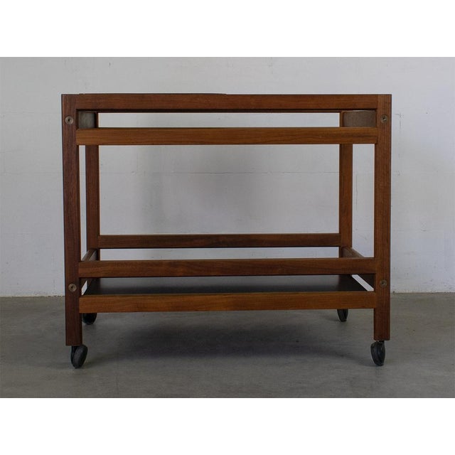 Wood Tray Table by Børge Mogensen for Fredericia, 1970s For Sale - Image 7 of 11