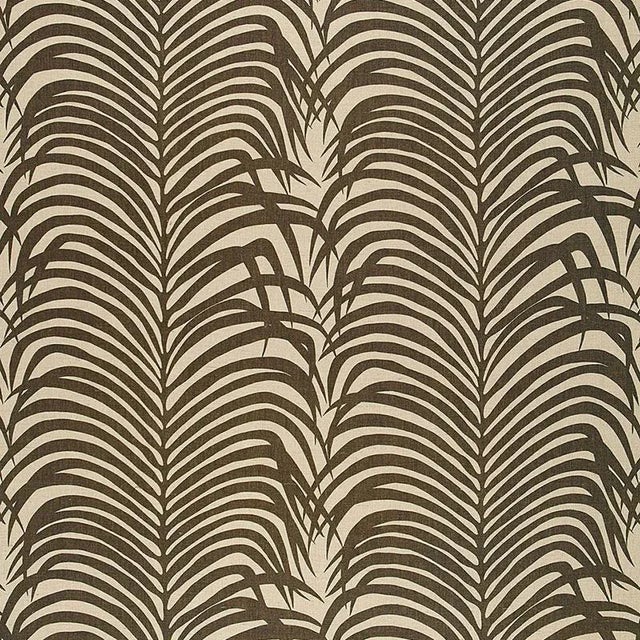 A striking hybrid that recalls both zebra stripes and tropical palm leaves, this pattern is wild and wonderful. Also...