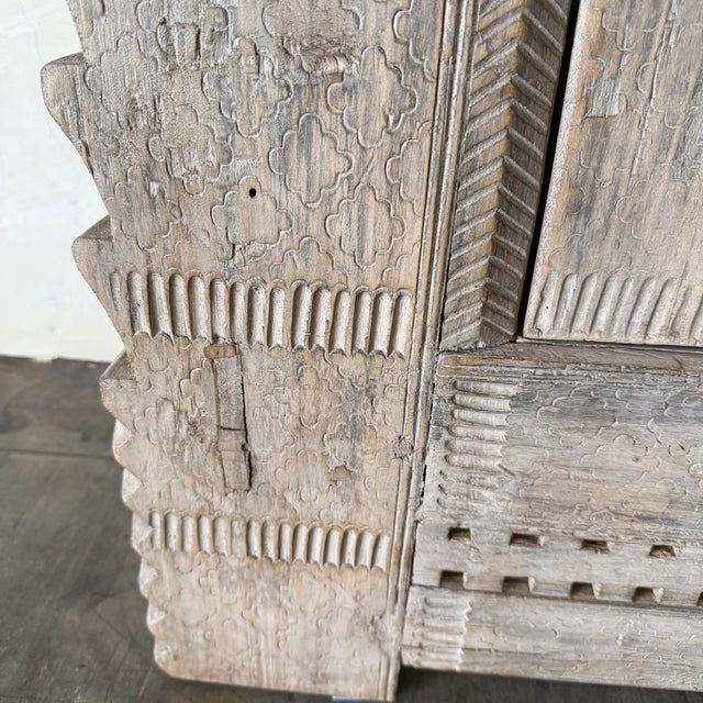 Vintage Reclaimed Fir 6 Door Cabinet C. 1920 For Sale - Image 10 of 14