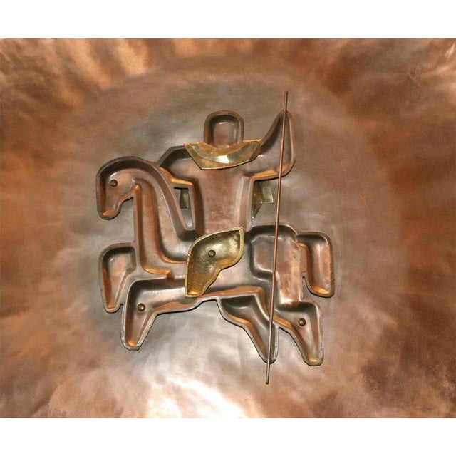 Metal French Copper Plaque For Sale - Image 7 of 18