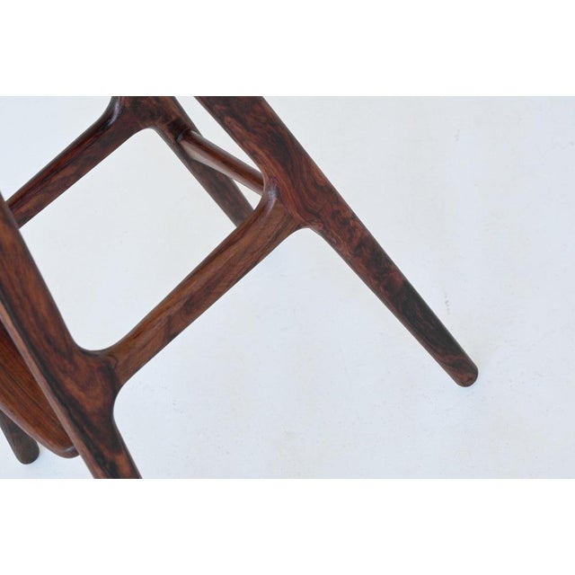OD61 Bar Stools in Rosewood by Erik Buch for Oddense Mobler, Denmark, 1965, Set of 4 For Sale - Image 15 of 18