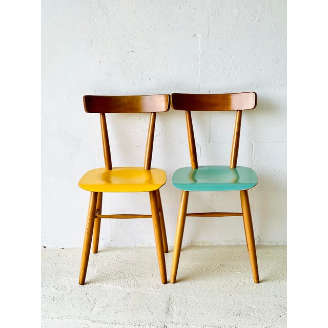 Kitchen Chairs from Ton, 1960s, Set of 4 For Sale - Image 11 of 18