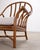 Wood Pair of McGuire Organic Modern Rattan Lounge Chairs + Ottoman For Sale - Image 7 of 18
