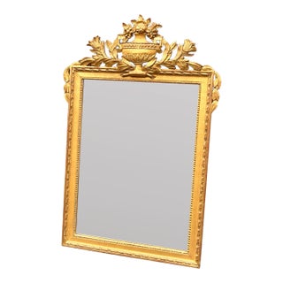 Late 19th Century LXVI Gilded Mirror For Sale