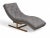 Contemporary Restoration Hardware Royce Leather Chaise For Sale - Image 3 of 5