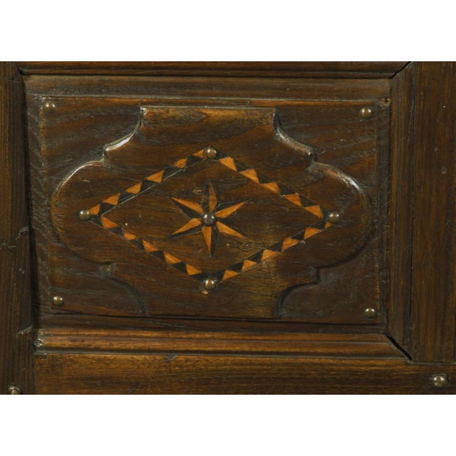 Wood 17th-C. French Inlaid Coffer For Sale - Image 7 of 10