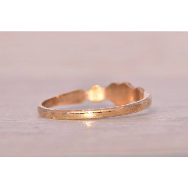 Mid 20th Century the Taylor: Childs Yellow Gold Heart Ring, Size 1.25 For Sale In Philadelphia - Image 6 of 10