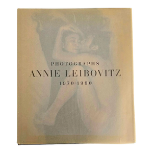 1991 1st Edition Art Photography Book, "Annie Leibovitz: Photographs 1970-1990", With Foreword by Ingrid Sischy