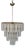 Vintage Murano Glass Chandelier, 1970s For Sale