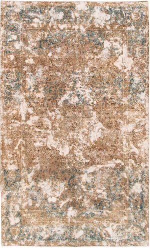 Vintage Wool Tabriz Rug