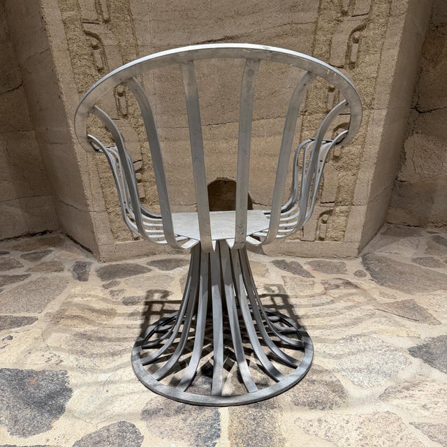 Mid-Century Modern Tulip Patio Armchairs by Herbert Saiger for Russell Woodard For Sale - Image 15 of 18