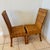 Wood Wood Table & Rattan Chairs, Vintage For Sale - Image 7 of 18